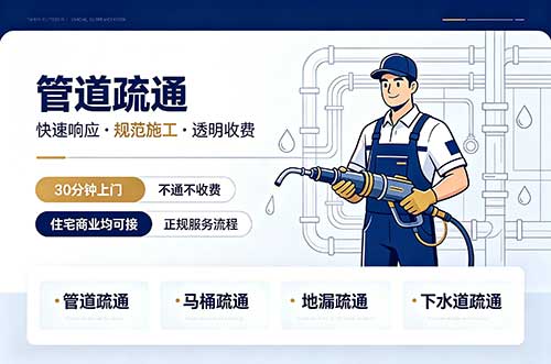 双城管道疏通