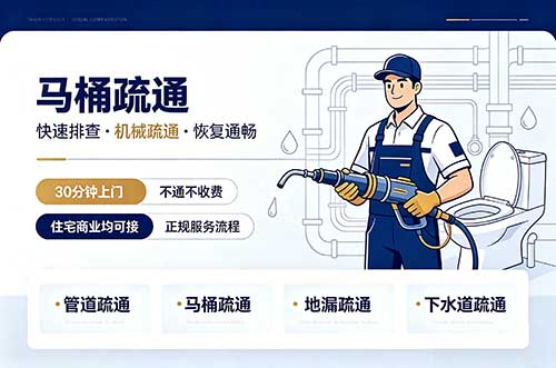 双城马桶疏通
