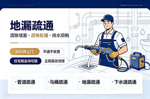 双城地漏疏通