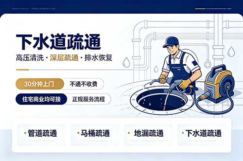 双城下水道疏通